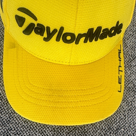 TaylorMade Bright Yellow Golf Cap - Picture 11 of 11